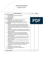 Cheklist Batuk Efektif Terlengkap