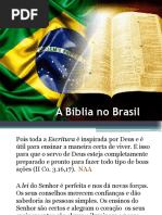 A Bíblia No Brasil- slides