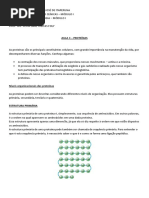 Apostila de bioquímica -proteinas