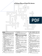 Qualitative Research Techniques Crossword 1 Theory Plus Interviews