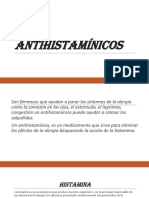 Antihistaminicos - Linda Gonzalez.