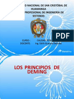 14 Principios de Deming