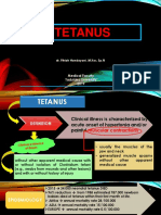 Tetanus: Medical Faculty Tadulako University 2019