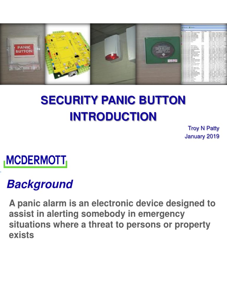 Panic Button and Lockdown Procedures Guide | PDF | Security | Public Safety