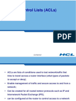 Module 1 - Day 2 - Access Control Lists (ACLs)