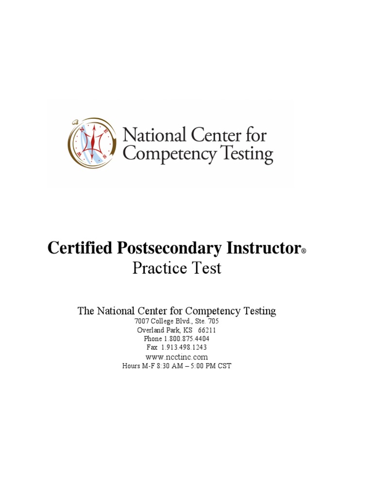 CPI PDF Test (Assessment) Learning