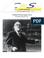Norbert Wiener Padre de La Cibernetica