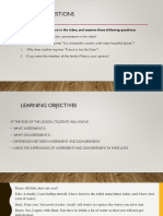 Leading Questions: Observe The Conversation in The Video, and Answers These Following Questions