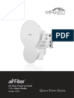 24 GHZ Point To Point 1.4+ Gbps Radio: Model: Af24