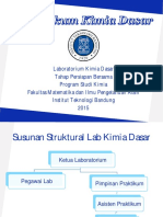 Pengarahan Praktikum Kimia Dasar Semester 1 Tahun 2015 Final Praktikan