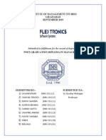 Flextronic Software Final Report