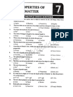 Chapter 7 Properties of Matter