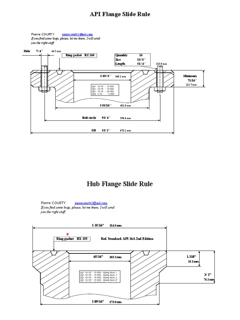 Flange Rule PDF Metalworking Mechanical Engineering