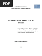 RODRIGUES, 2012 - Os Subprocessos Do Processo Da Escrita
