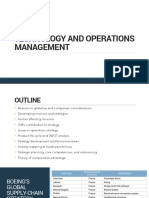 Technology and Operations Management