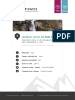 RUTAS PIRINEOS Cascada Del Moli Del Salt Desde Viliella - Es PDF