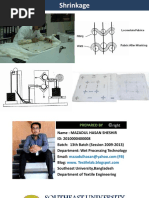 Understanding the Sanforizing Process | PDF | Textiles | Wool