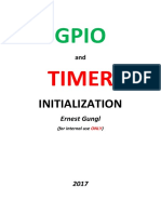 GPIO Initialization For ARM Microprocessor