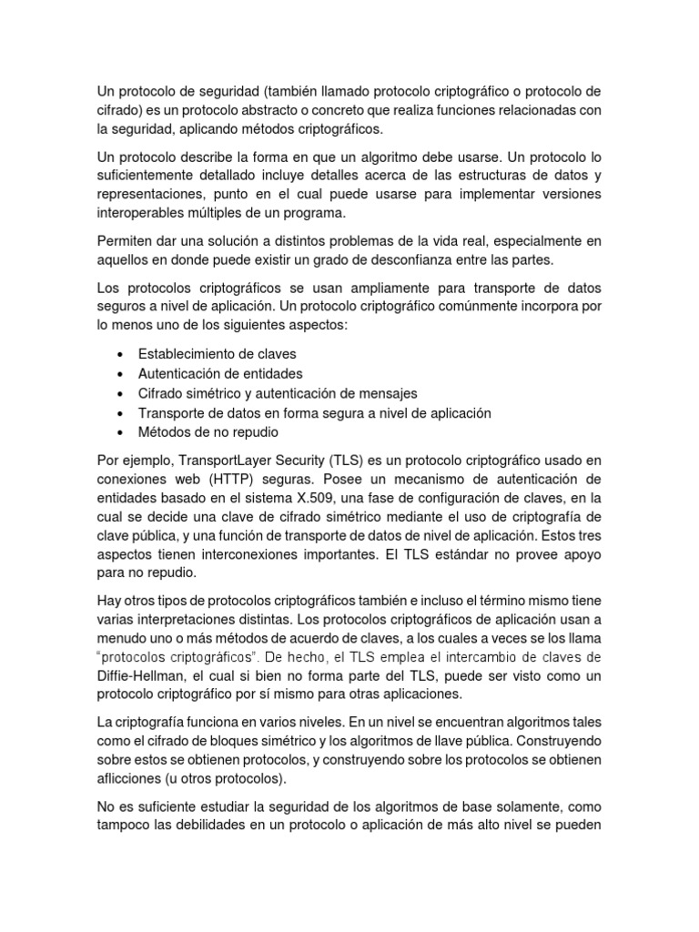Una introducción completa a los protocolos criptográficos sus