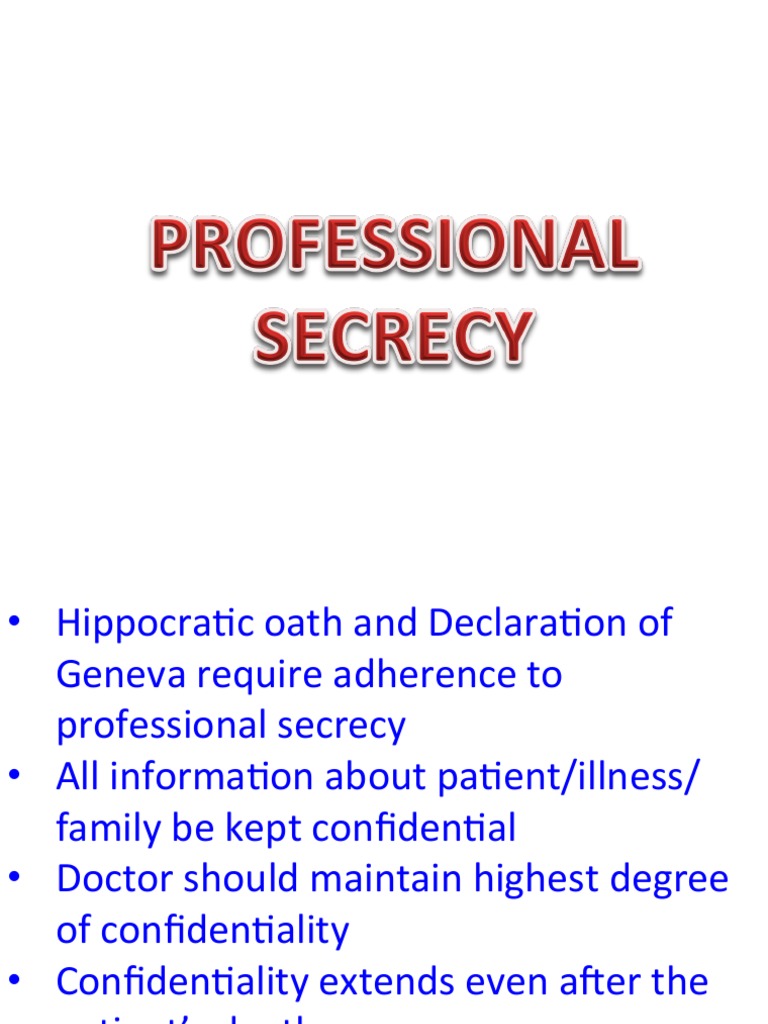 11 - Professional Secrecy | PDF | Hiv/Aids | Applied Ethics