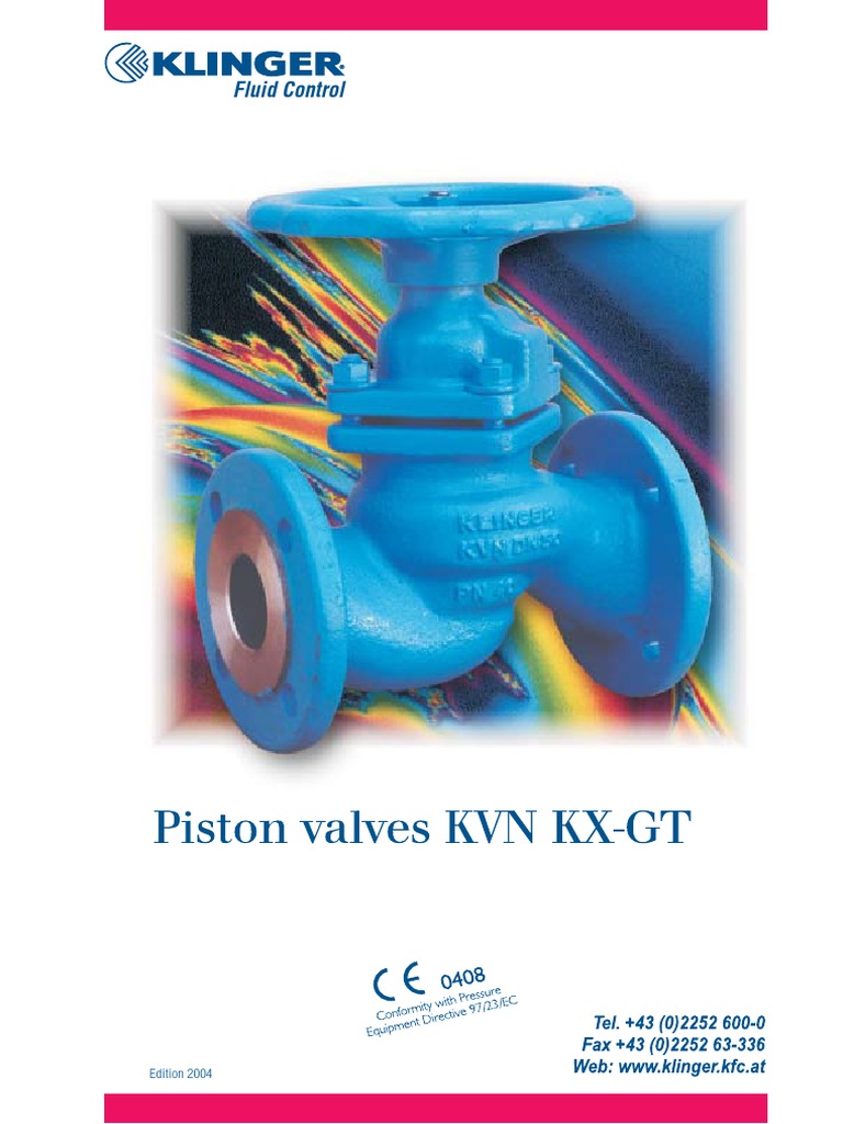 vALVULAS KNV | PDF | Valve | Actuator