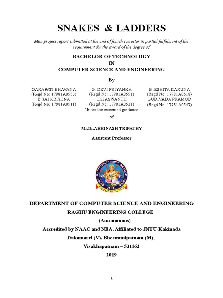 Mini Project Documentation Format | PDF | Java (Programming Language ...