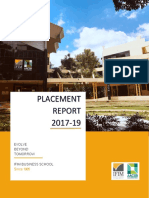 Placement 2017-19: Evolve Beyond Tomorrow Ifim Business School