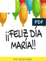 Feliz Día María