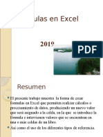 Formulas en Excel 2019