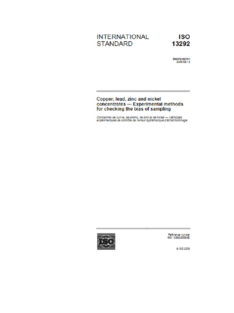 Iso 13292 2006 | PDF