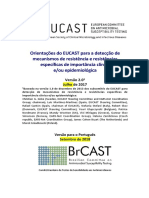 Orientações Do EUCAST para A Detecção de Mecanismos de Resistência e Resistências Específicas