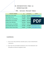 Metodos Estadisticos para La Investigación