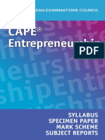 entrepreneurship syllabus 2020