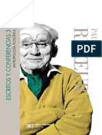 Escritos y conferencias 3_ Antropología filosófica - Paul Ricoeur