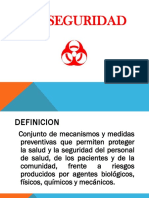 Bioseguridad: Principios, barreras y manejo de desechos