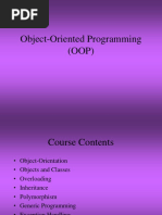 Object-Oriented Programming (OOP)