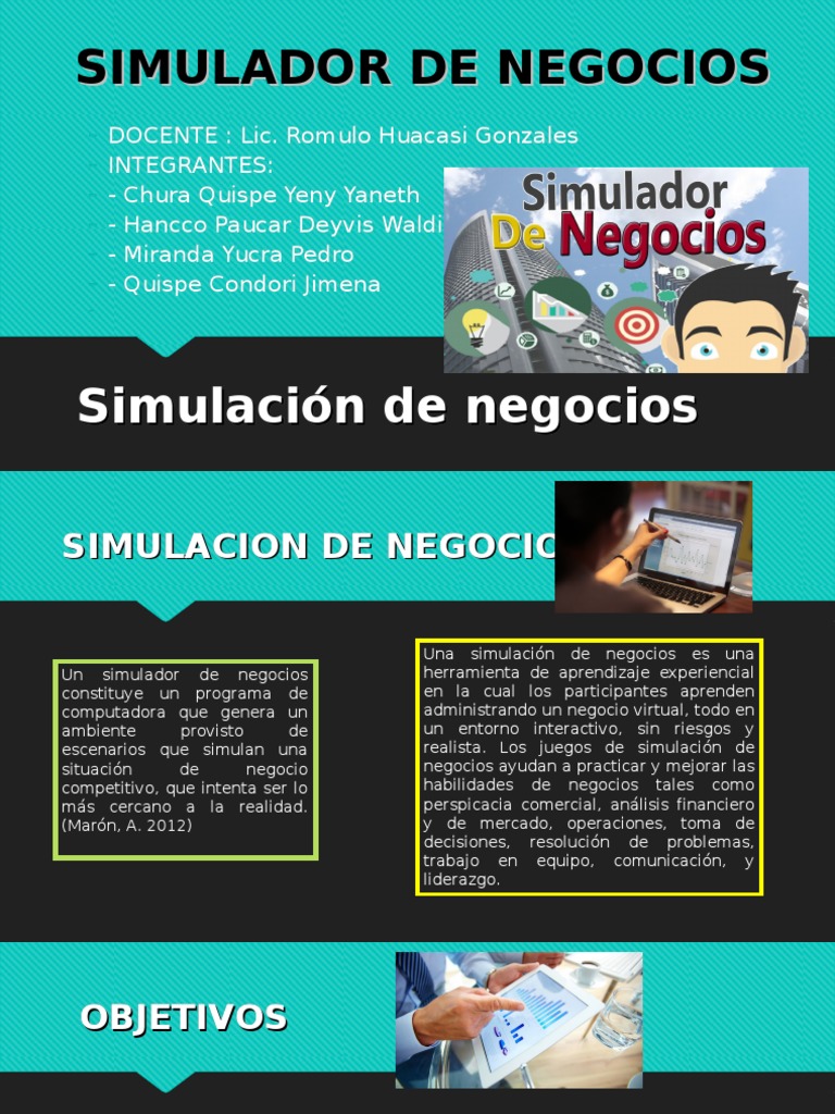 Simulación de Negocios | PDF | Simulación | Aprendizaje