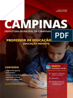 Prefeitura de Campinas - Professor Educação Infantil