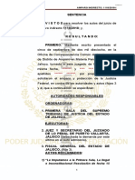 Sentencia Amparo Indirecto 1118-2018 1o. Distrito Penal