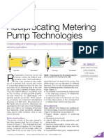 A Primer On Reciprocating Metering Pump Technologies
