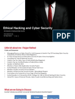 An Introduction To Hacking and Cyber Security