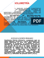 Volumetría de Neutralización UNSA (2) y Orecipitación