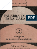 Quesson, Noel - 02 Evangelios de Pentecostes A Adviento ParaCadaDia PDF