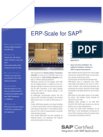 Como integrar balança com SAP