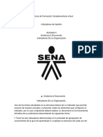 Estructura Indicador Sena Documento