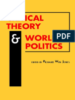 Critical Theory and World Politics - Wyn Jones - (2000).pdf