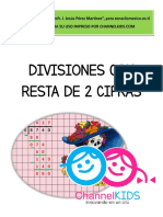 Divisiones Con Resta de 2 Cifras PDF