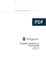 ThingWorx Platform 8 X Sizing Guide