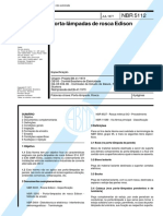 NBR 05112 Porta Lampadas de Rosca Edison PDF