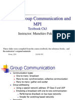 CSS490 Group Communication and MPI: Instructor: Munehiro Fukuda